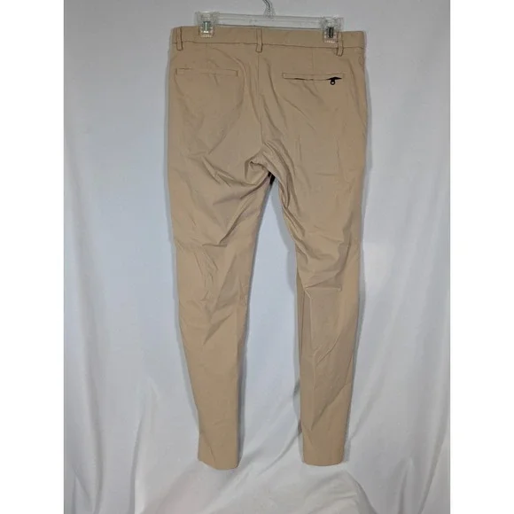 Bonobos 3XDry Tech Pants Mens 30x30 Khaki Tailor Fit Performance Stretch - Picture 4 of 12